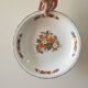 Plat creux Digoin, corbeille de fleurs