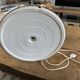 Chrome floor lamp Guzzini vintage 1960