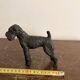 Antique Sculpture Airedale Terrier Welsh Regule Art Deco 1930