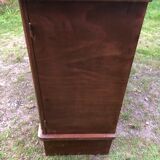 Vintage René Gabriel sideboard with 2 doors and 4 drawers in beech.