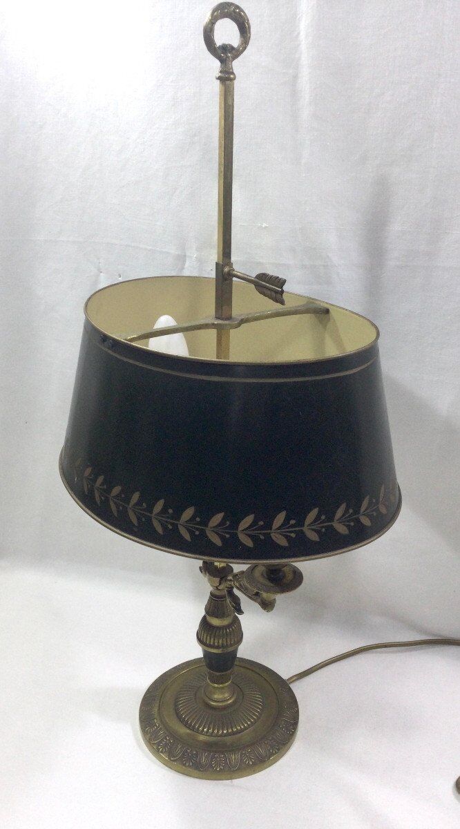 Two light empire hot water bottle lamp