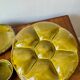 Oyster service in Gien earthenware