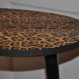 Table tripod shape vintage bean