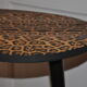 Table tripode forme haricot vintage