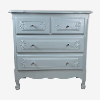 Commode bleue provence