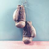 English boxing gloves from the 1920s