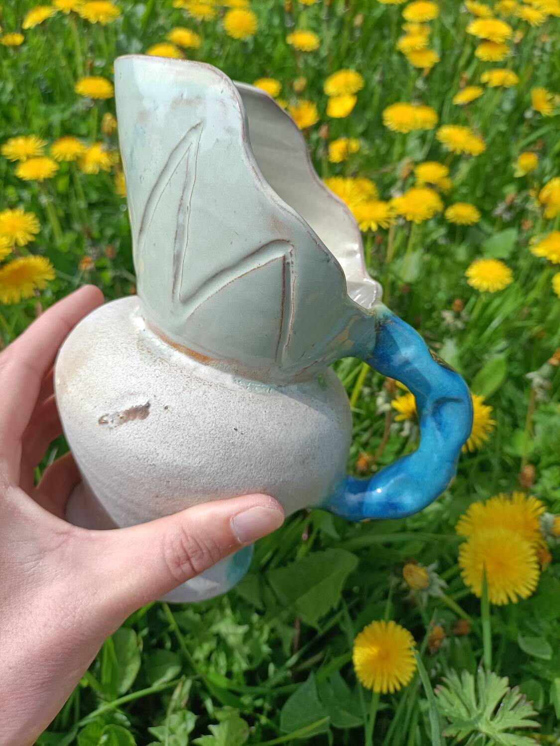 Decorative pitcher in a Southern spirit