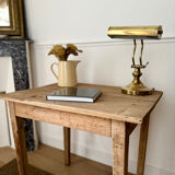 Renovated wooden side table or small desk