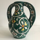 Nabeul pottery handle vase