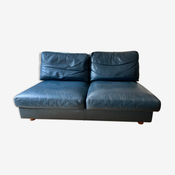 Hugues Chevalier leather sofa