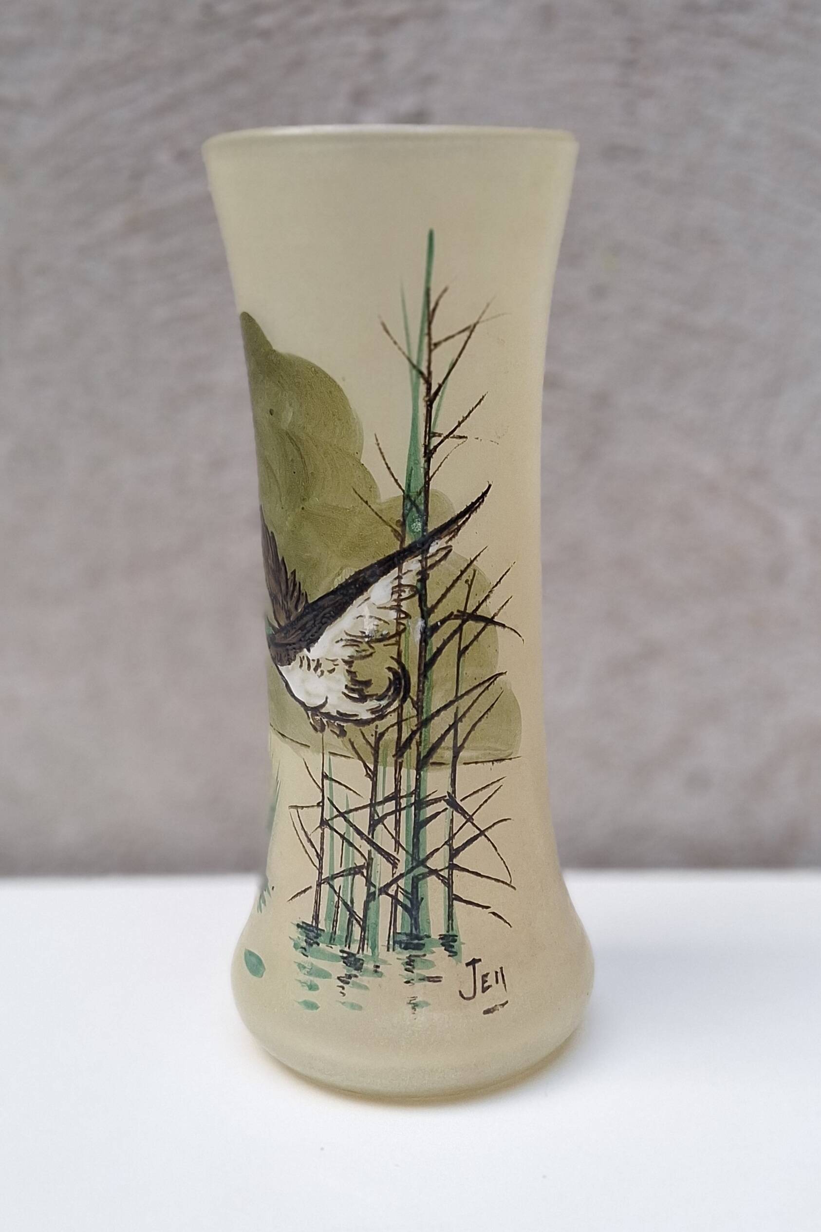 PAINTED VASE JEM PRODUCTION LEGRAS 1920-1944