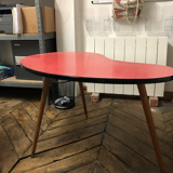 Table haricot en formica