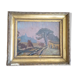 Oil on panel, Jean Louis Chorel, 33x27 cm