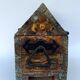 Neoghotic box carved wood inspiration renaissance xx eme polychrome