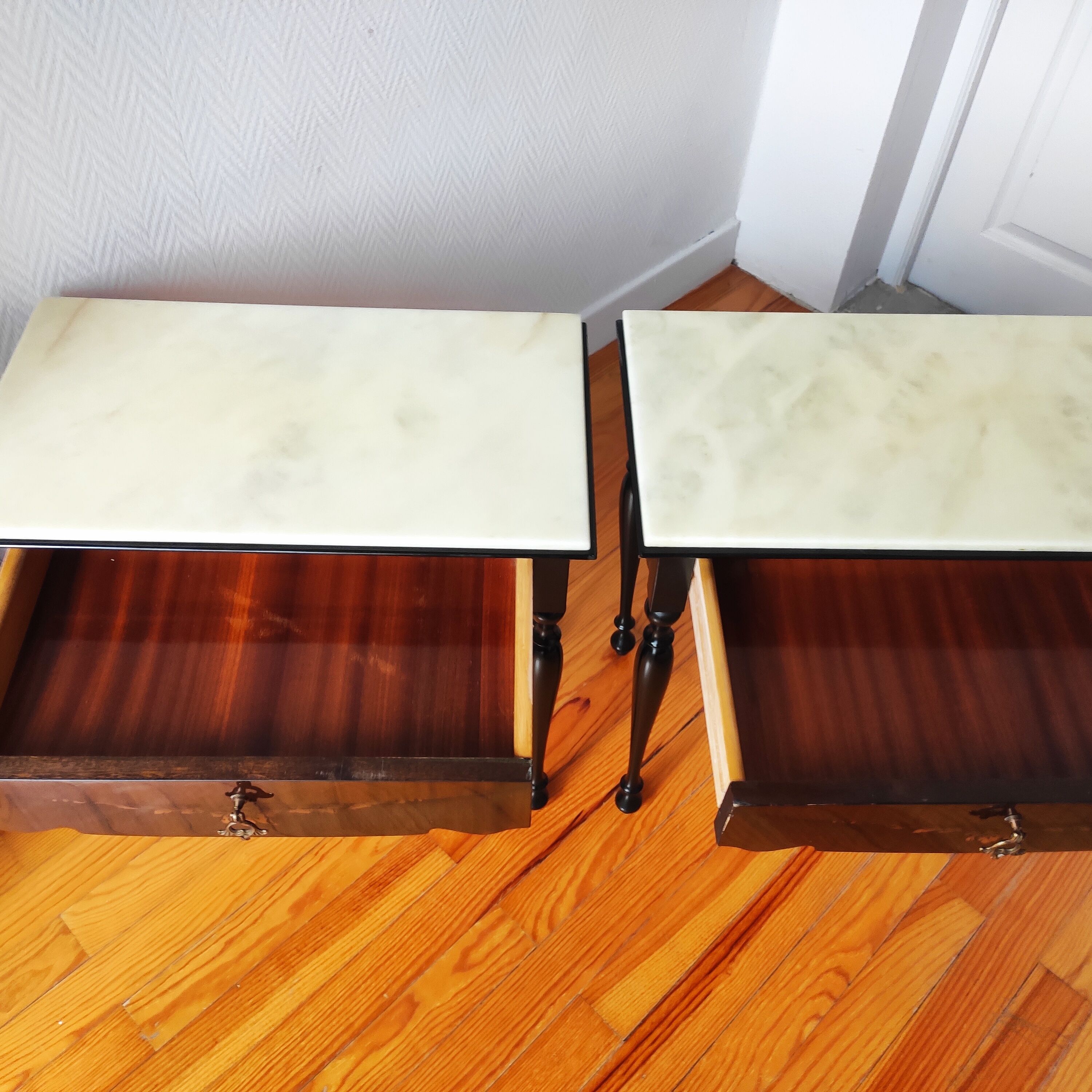 Pair of bedside tables