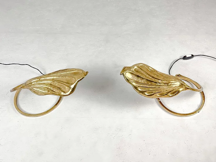 Pair of lamps to lay Bottega Gadda