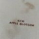 New Apple Blossom rectangular antique dish