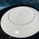 2 flat plates in white porcelain Seltmann Weiden, Bavaria, W. Germany