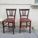 Paire de chaises bistrot