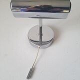 Design wall lamp chrome metal dumbbell shape