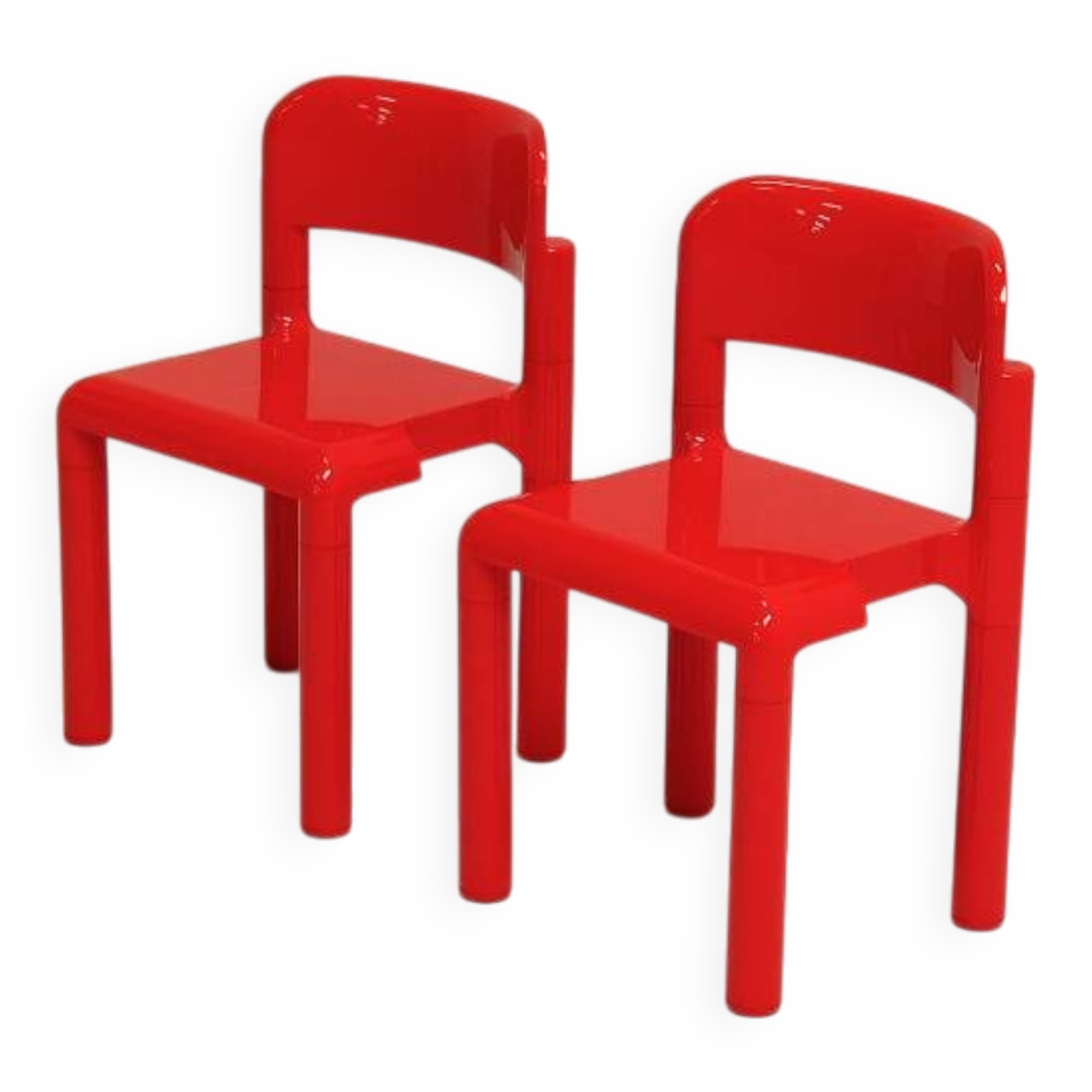 Set of Chairs Designed by Eero Aarnio for UPO Furniture, Finland