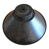 Brown aged metal lampshade