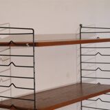 Swedish teak string shelf, 1960