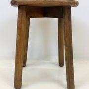 Wooden stool — Pierre Gautier-Delaye, France, 1960s
