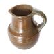 Signed stoneware pitcher
