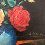 Tableau fleuri L.Henry