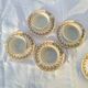 Opaque porcelain cups Gien early 21st century