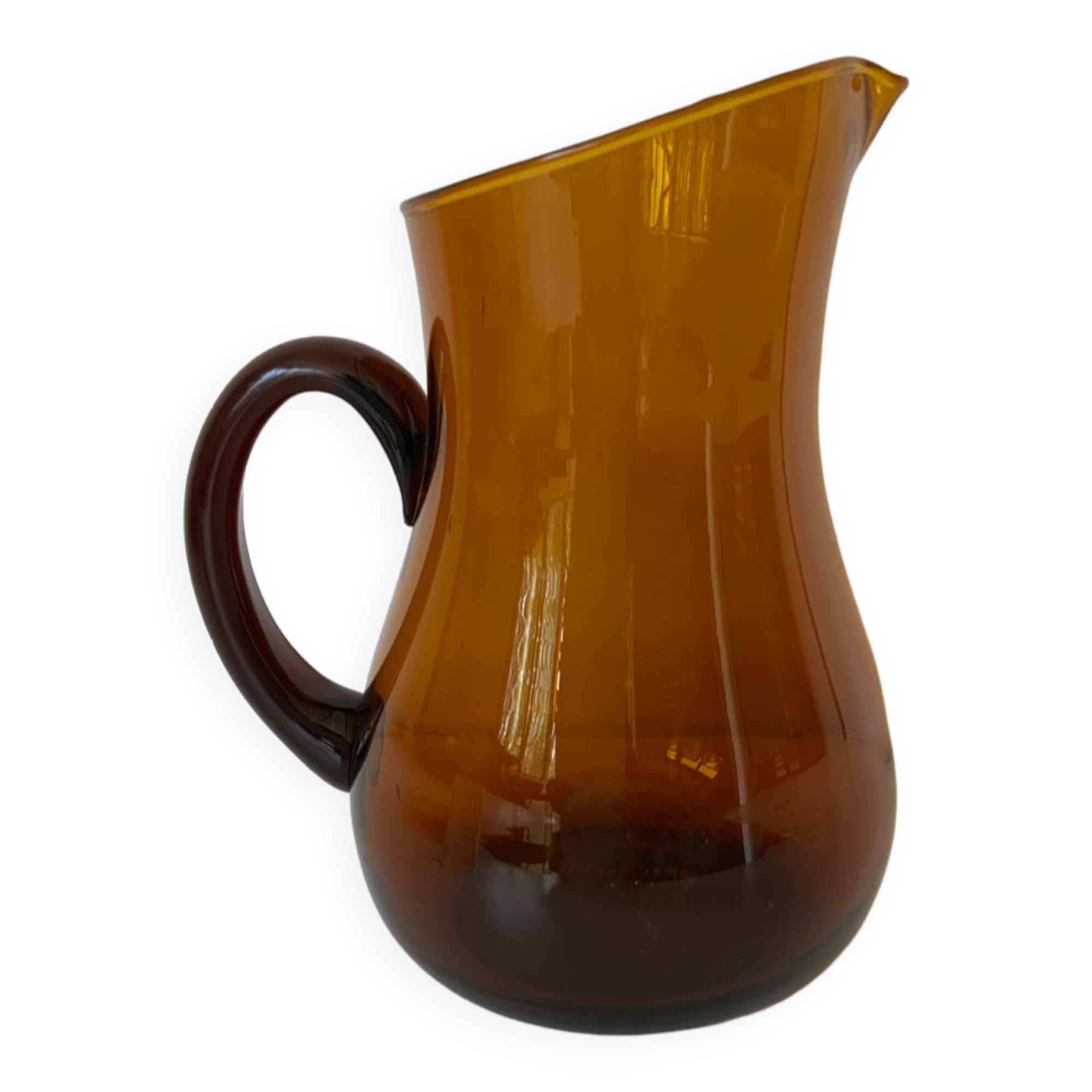 Pot à eau ambre Selency x Monoprix Croisé Laroche