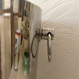 Vintage stainless steel champagne bucket
