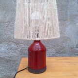 Belka Danish ceramic lamp with rope shade