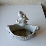 Flower girl/Vase Lady with a bird