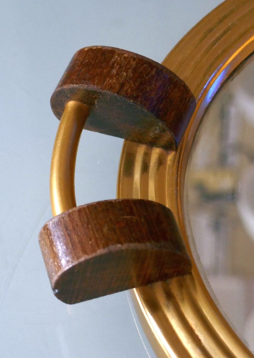 Art Deco round mirror tray