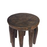 Large Nupe Stool 8 feet 50 cm – Solid wood tribal sculpture, piece