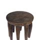 Large Nupe Stool 8 feet 50 cm – Solid wood tribal sculpture, piece