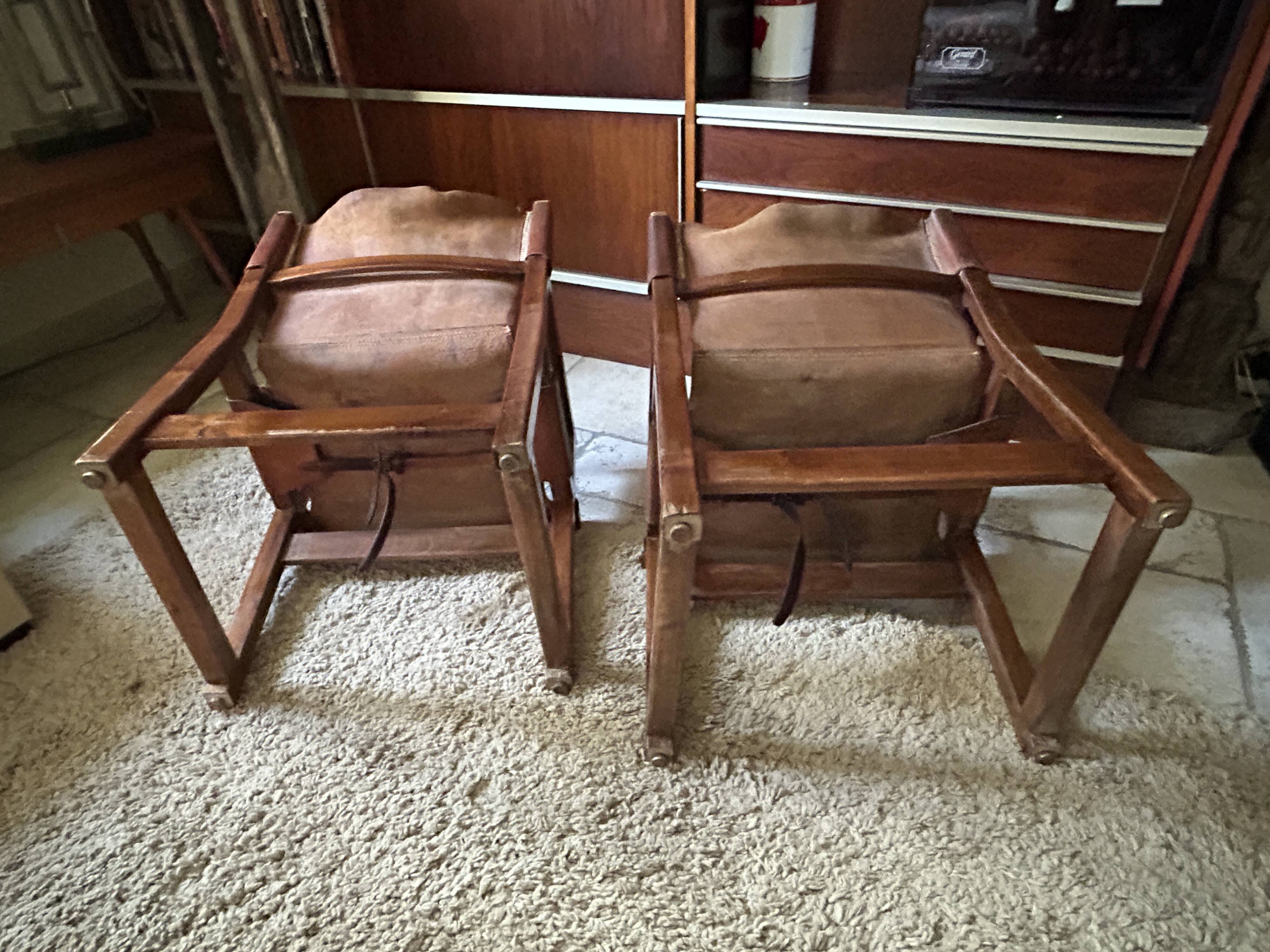 Pair of armchairs Paco Muños Edition Darro model Razzia 1959