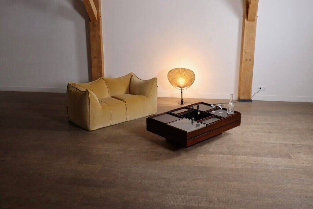 Ingo Maurer Uchiwa III lamp for M-Design, 1973