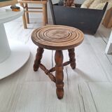 Vintage tripod stool