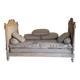 Lit capitonné Louis XVI