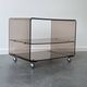 Smoked plexiglass side table, Michel Dumas for Roche Bobois, year