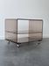 Smoked plexiglass side table, Michel Dumas for Roche Bobois, year