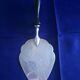 Silver metal cake shovel