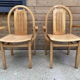 Pair of Baumann seat chairs, Argos models