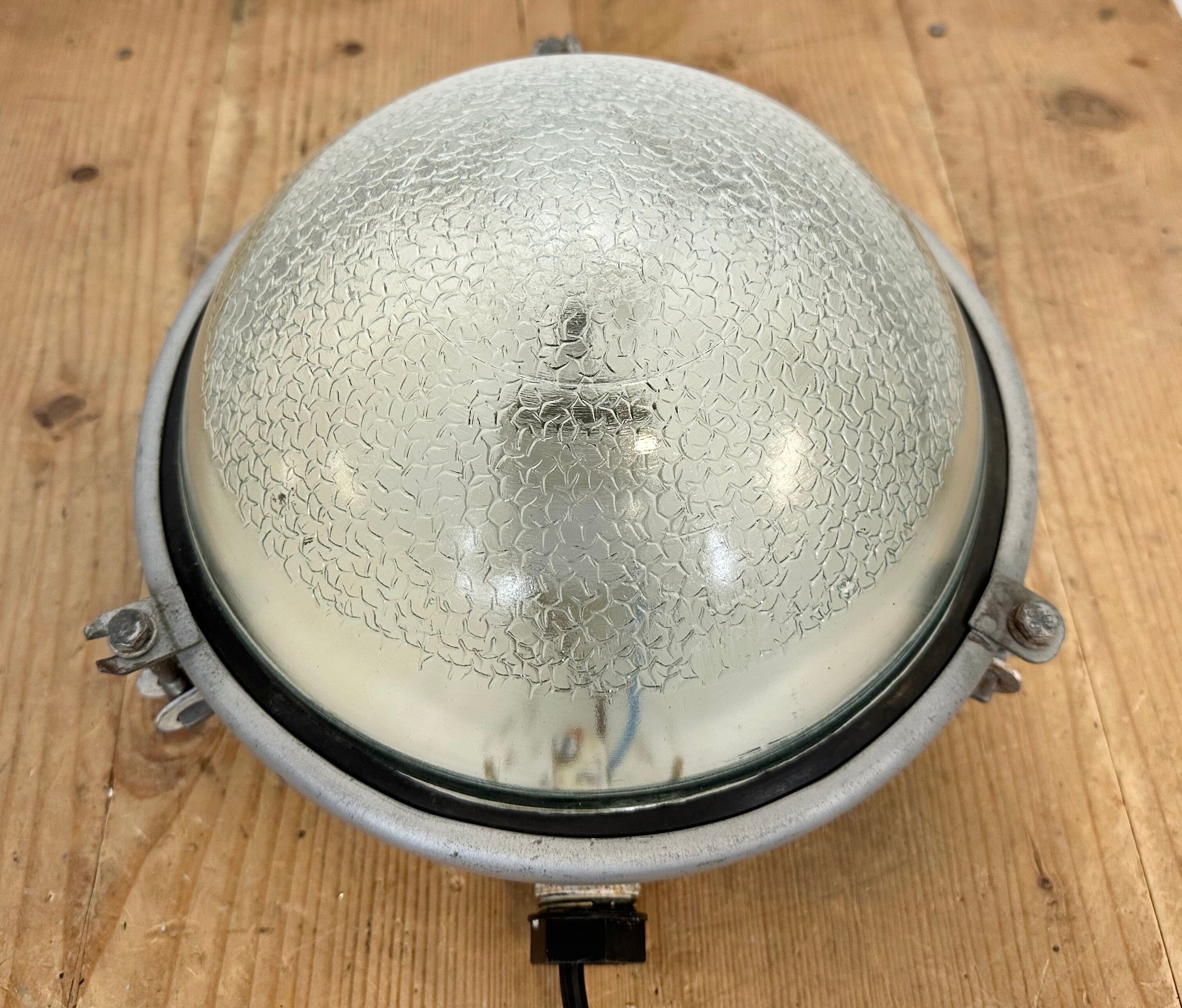 Industrial Soviet Wall or Ceiling Light, 1970s