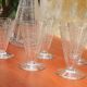Carafe and Crystal Glasses from Baccarat Model Lido