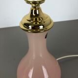 Murano glass "rose" table desk light Cenedese Vetri 1960s