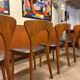 Suite de 4 chaises en teck par Niels Koefoed, 1960